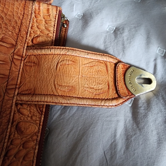 Gently used Brahmin crossbody - Picture 5 of 8